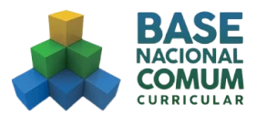 Logo escrito Base Nacional Comum Curricular