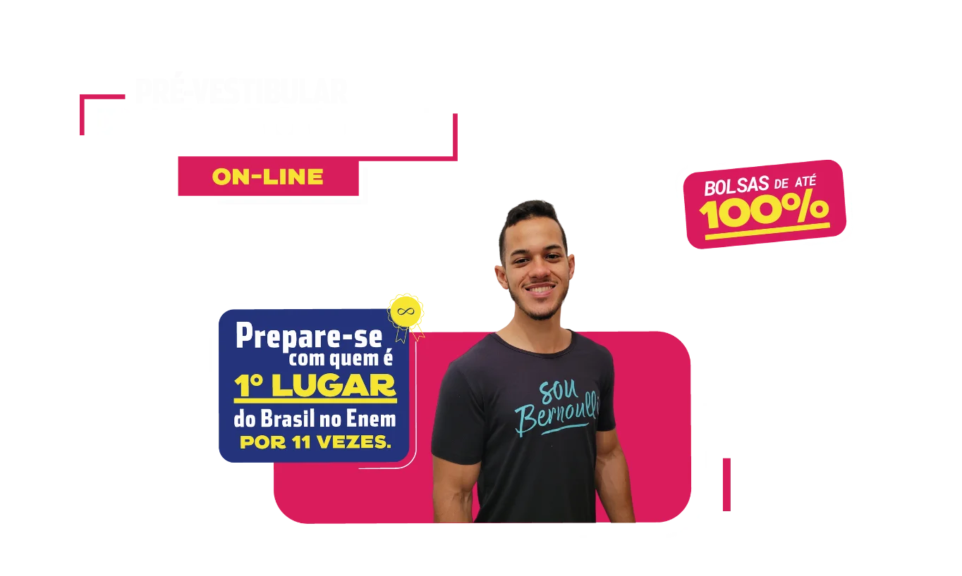 Curso Extensivo do pré-vestibular Bernoulli on-line