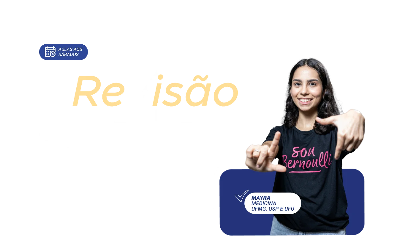 Curso Revisão ENEM 2024 - Pré-vestibular Bernoulli BH