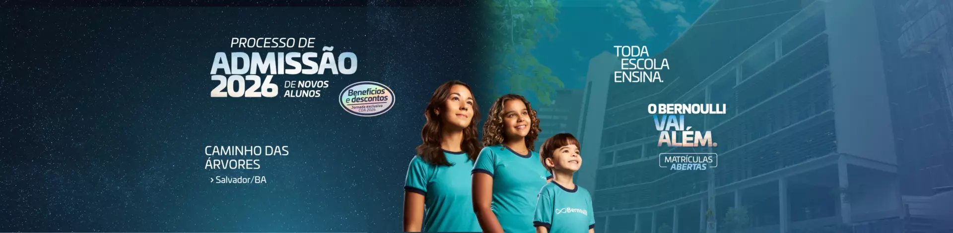 Colégio Bernoulli Caminho das Árvores - Admissão de Novos Alunos 2026