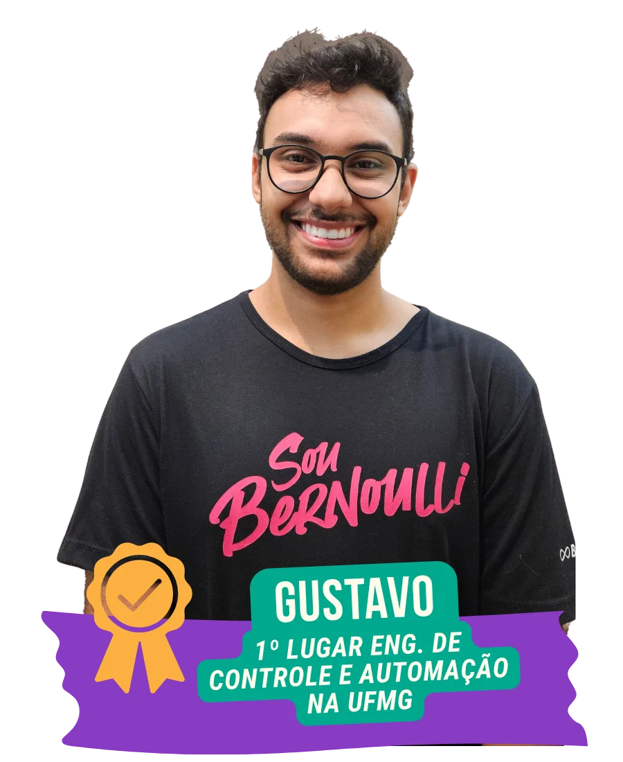 Aluno Bernoulli aprovado na UFMG